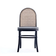 7-Piece Rockaway Solid Wood Dining Set in Gray - 6 Paragon 1.0 Dining Chairs