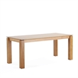7-Piece Rockaway Solid Wood Dining Set in Natural with 6 Colbert Dining Chairs