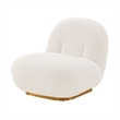 Manhattan Comfort Edina Solid Wood Frame Accent Chair in White (Set of 2)