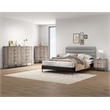 DUMBO 5-Drawer & 10-Drawer Dressers & Nightstand 2.0 Set -Gray-Engineered Wood