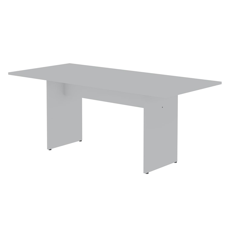 Manhattan Comfort NoMad 67.91 Dining Set of 3 in White - Engineered Wood