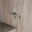Lee Wardrobe Closet 1.0 from Engineered Wood in Gray - Set of 2