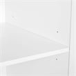 Lee Wardrobe Closet 2.0 from Engineered Wood in White - Set of 2