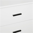 Manhattan Comfort Lee Wardrobe Closet 1.0 in White - Engineered Wood - Set of 3