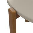 Manhattan Comfort Gales End Table from Engineered Wood in Beige