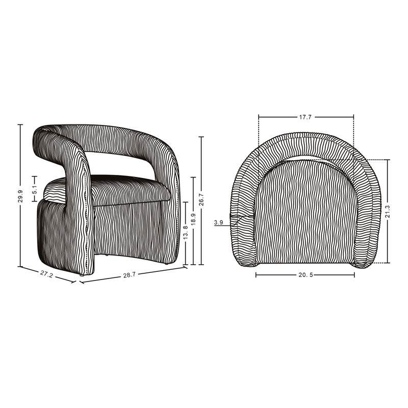 Corvette Dining Chairs with Solid Wood Base in Olive Green - Set of 2