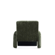 Verandah Accent Chairs with Solid Wood Frame in Olive Green - Set of 2