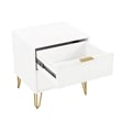 DUMBO 2.0 Nightstand from Engineered Wood in White - Set of 2