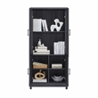Jodie Bookcase made from Engineered Wood in Charcoal Gray - Set of 3