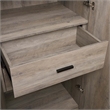 Lee Wardrobe Closet 2.0 from Engineered Wood in Rustic Gray - Set of 3