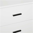 Lee Wardrobe Closet 2.0 from Engineered Wood in White - Set of 3