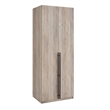 Lee Wardrobe Closet 3.0 from Engineered Wood in Golden Brown - Set of 3