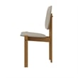 Gales 70.87 Dining Table from Engineered Wood in Beige - Set of 7