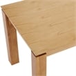 7-Piece Rockaway  70.86  Dining Set in Natural with 6 Hamlet Side and Arm Chairs