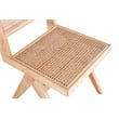 7-Piece Rockaway  70.86  Dining Set in Natural with 6 Hamlet Side and Arm Chairs