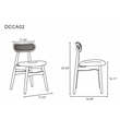 9-Piece Rockaway  70.86  Dining Set from Solid Wood with 8 Colbert Dining Chairs