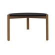 Manhattan Comfort Gales Coffee Table from Engineered Wood in Matte Black