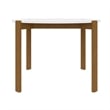 Manhattan Comfort Gales Round 46.54 Dining Table from Engineered Wood in White