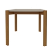 Manhattan Comfort Gales 47.24 Dining Table from Engineered Wood in Beige