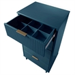 3-Piece Granville Solid Wood Tall Narrow Chest Double Dresser & Standard Dresser