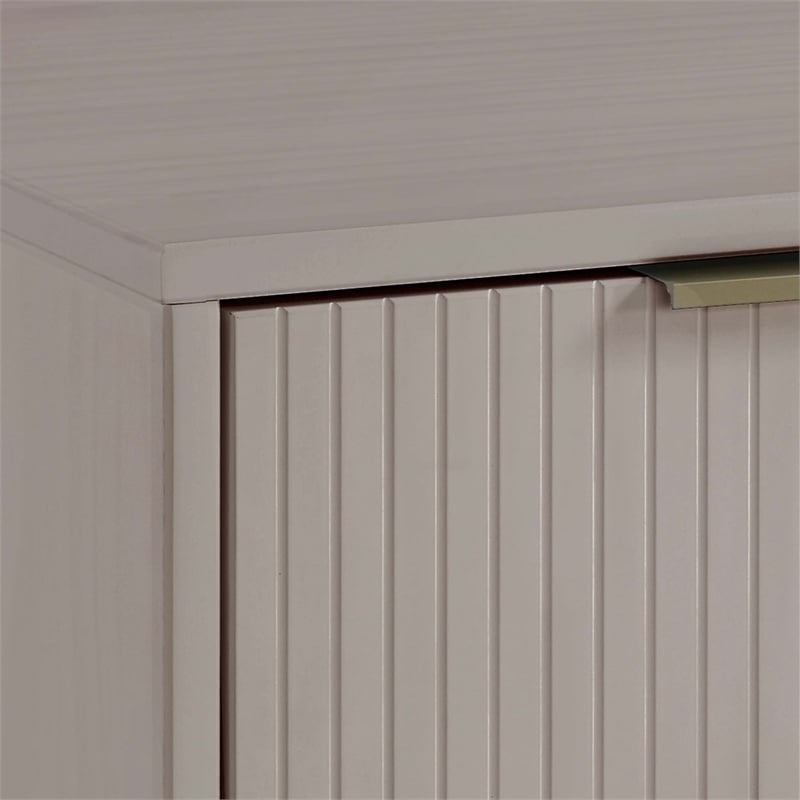 3-Piece Granville Solid Wood Tall Narrow Chest Double Dresser & Standard Dresser