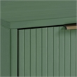 2-Piece Granville Solid Wood Tall Chest and Double Dresser Set in Sage Green