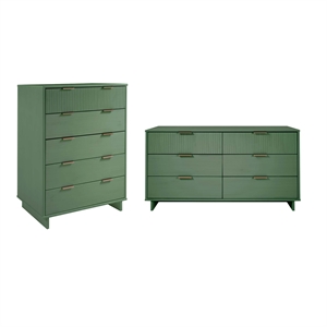 granville chest and double dresser