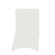 Manhattan Comfort Coney Mid-Century Modern 3-Drawer Dresser in White