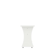 Manhattan Comfort Coney Mid-Century Modern Dining Bench in White (Set of 2)