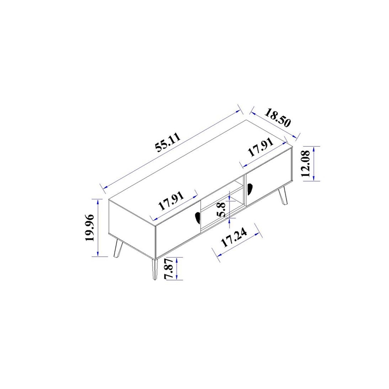 Manhattan Comfort Haley 55.10