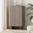 Ella Accent Cabinet in Mocha made from Engineered Wood
