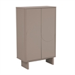 Ella Accent Cabinet in Mocha made from Engineered Wood