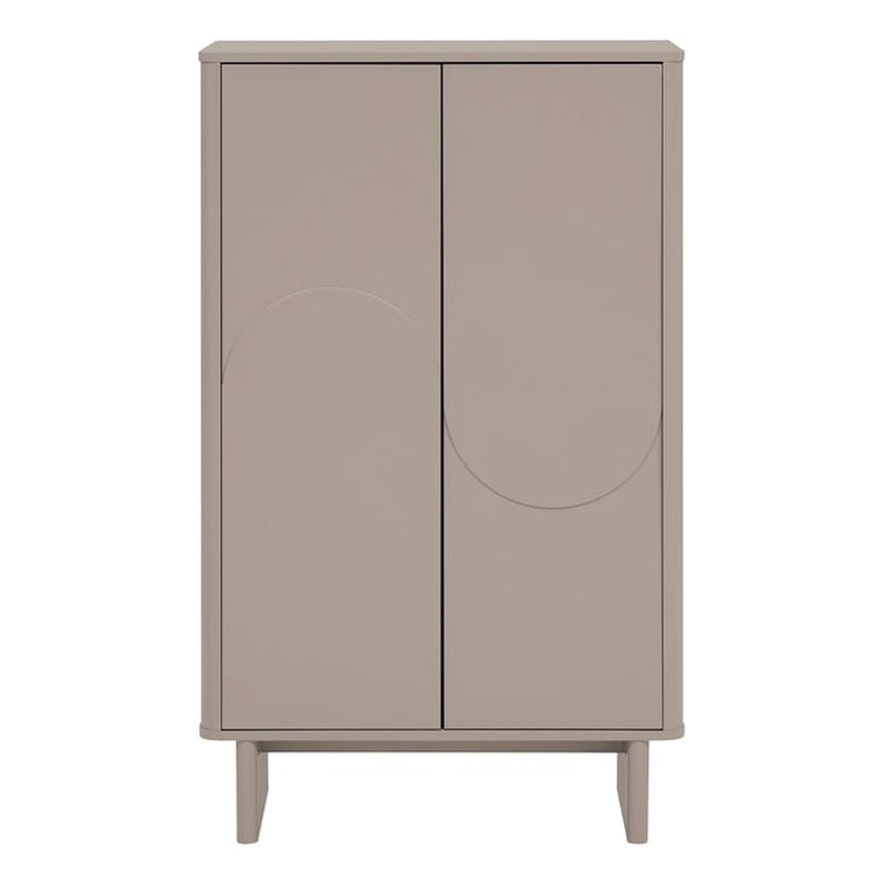 Ella Accent Cabinet in Mocha made from Engineered Wood