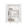 Ella Accent Cabinet in White made from Engineered Wood