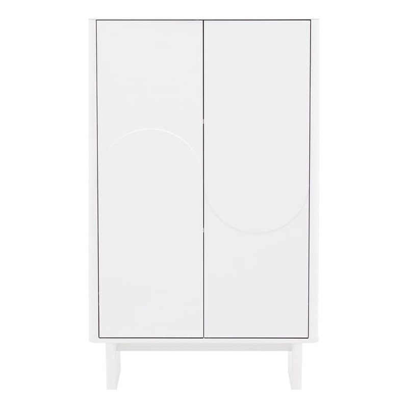 Ella Accent Cabinet in White made from Engineered Wood