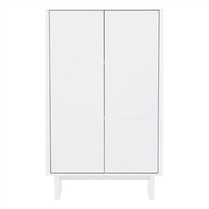 Ella Accent Cabinet in White made from Engineered Wood