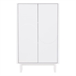Ella Accent Cabinet in White made from Engineered Wood