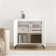 Abbey Accent Cabinet in White made from Engineered Wood