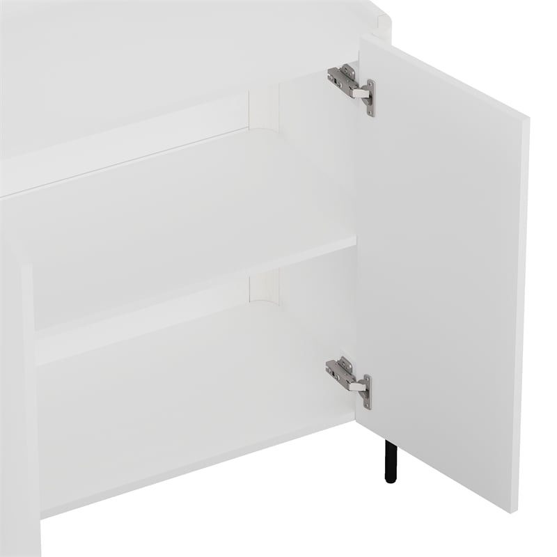 Abbey Accent Cabinet in White made from Engineered Wood