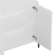 Abbey Accent Cabinet in White made from Engineered Wood