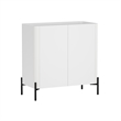 Abbey Accent Cabinet in White made from Engineered Wood
