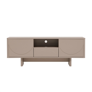 Ella 59&quot TV Stand in Mocha made from Engineered Wood