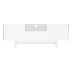 Ella 59&quot TV Stand in White made from Engineered Wood