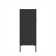 Amelia Modern 31.5 Accent Cabinet with 3 Adjustable Shelves in Black