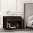 Evelyn Modern 32 Nightstand 2.0 with 1 Full Extension Drawer in Brown
