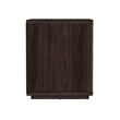Evelyn Modern 32 Nightstand 2.0 with 1 Full Extension Drawer in Brown