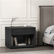 Evelyn Modern 32 Nightstand 2.0 with 1 Full Extension Drawer in Charcoal Grey