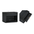 Evelyn Modern 32 Nightstand 2.0 with 1 Full Extension Drawer in Charcoal Grey