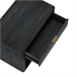 Evelyn Modern 32 Nightstand 2.0 with 1 Full Extension Drawer in Charcoal Grey