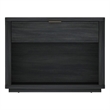 Evelyn Modern 32 Nightstand 2.0 with 1 Full Extension Drawer in Charcoal Grey